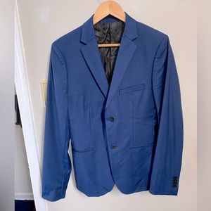 Express Blue Men’s Suit Size 38 Jacket 30 Pants
